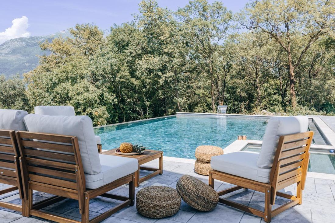 Villa Principium With Infinity Edge Pool&Hot Tub Κότορ Εξωτερικό φωτογραφία